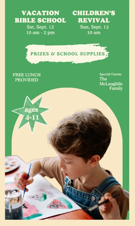 VBS Flyer, Third Palette